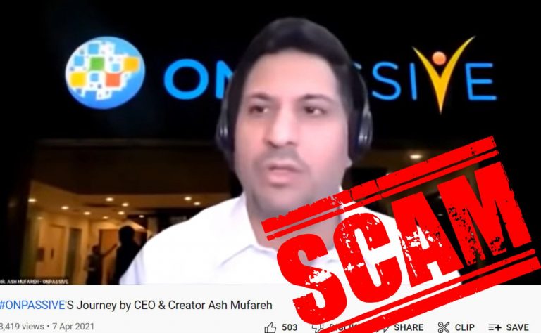 OnPassive O Founders O Net Ash Mufareh 