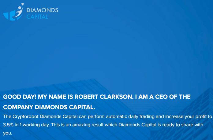 Diamonds Capital: обычная пирамида